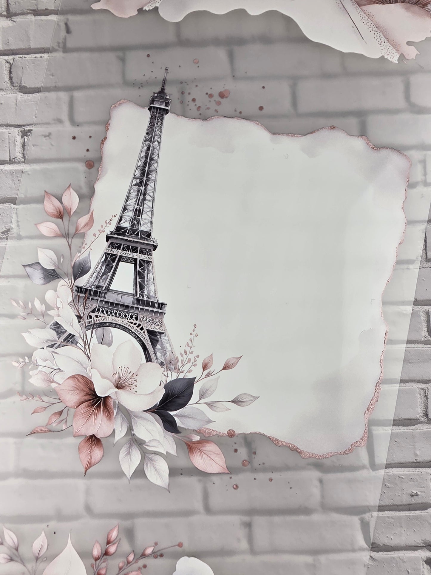 PET Tape XL 3D Stickerband Paris backgrounds 12cm x 1,50m