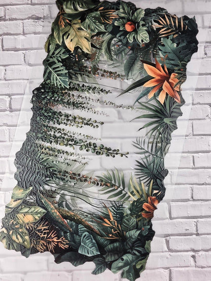 PET Tape XL 3D Stickerband Jungle backgrounds 12cm x 1,50m