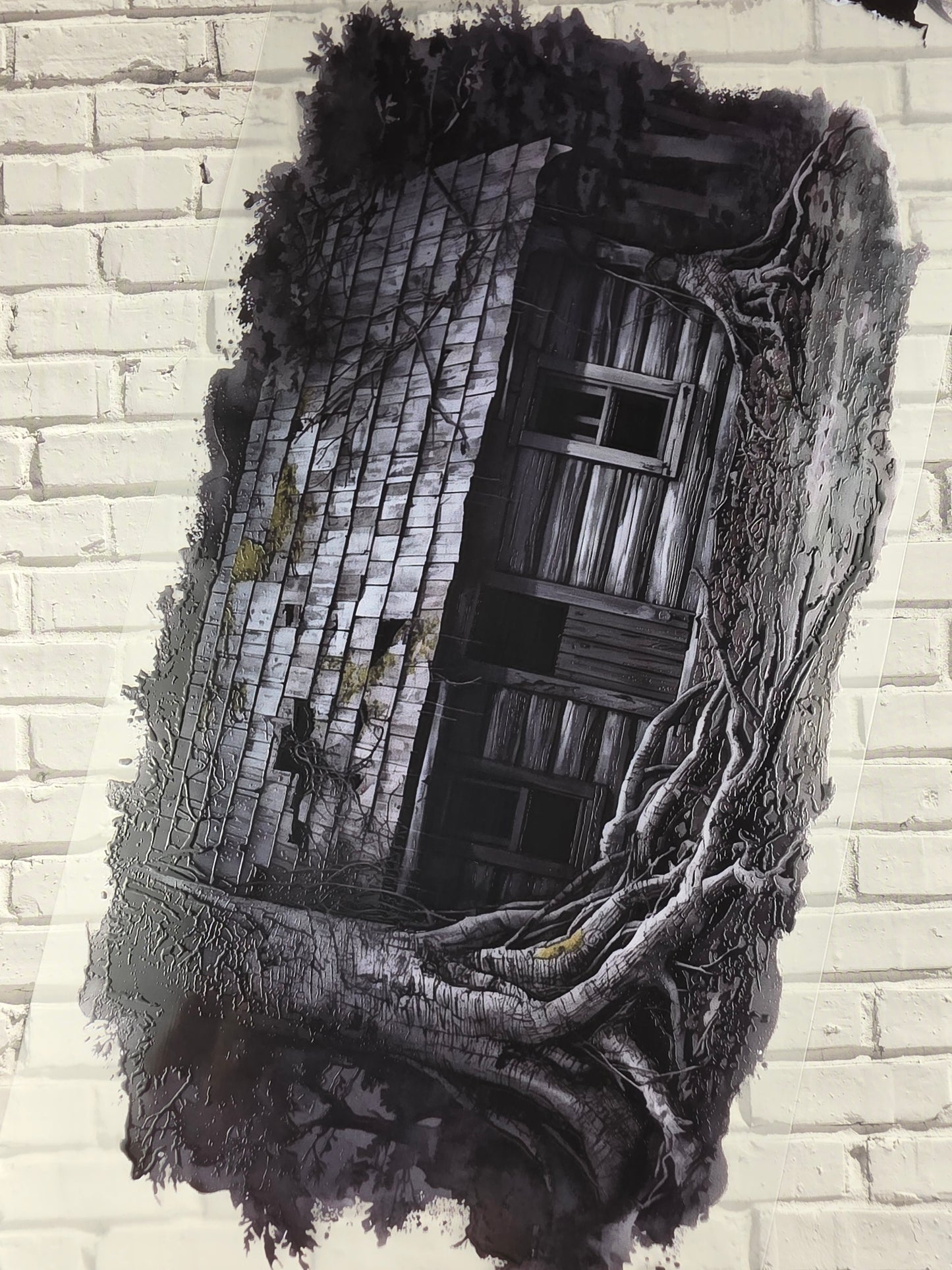 PET Tape XL 3D Stickerband Dark Forest 12cm x 1,50m