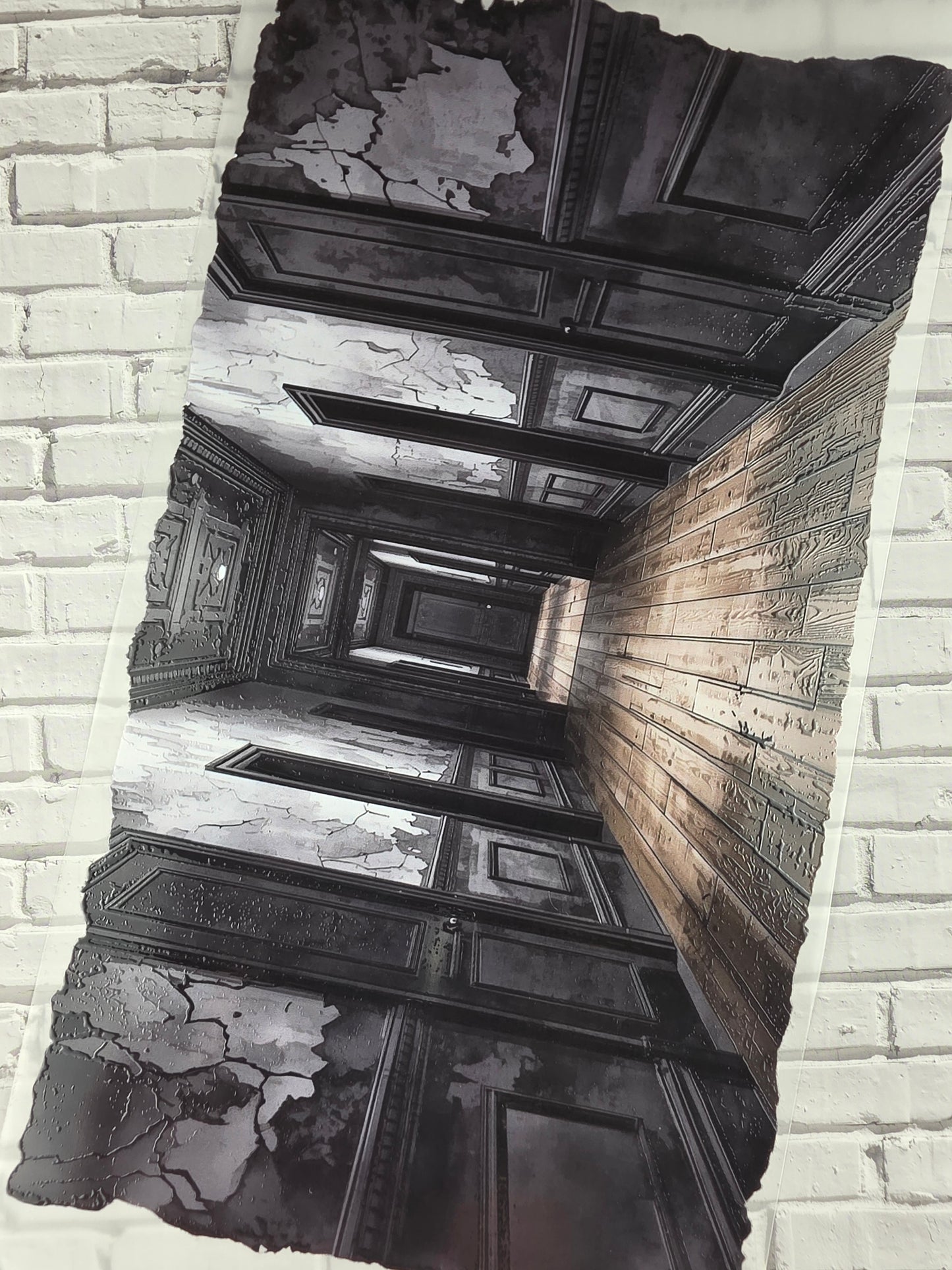 PET Tape XL 3D Stickerband Dark Places 12cm x 1,50m