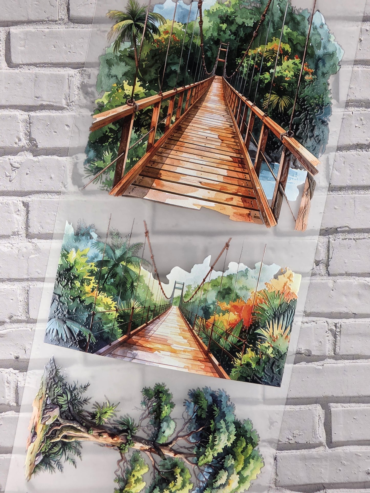 PET Tape 3D Stickerband Jungle adventure 7cm x 1,50m