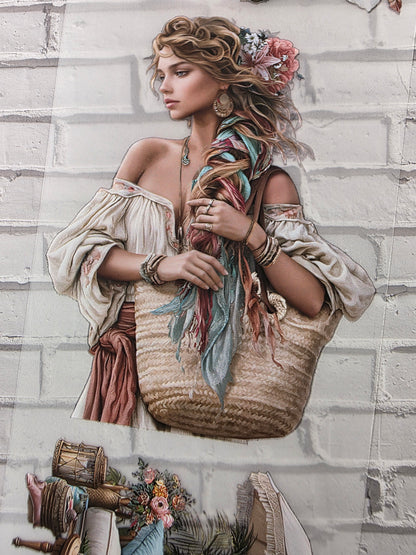 PET Tape 3D Stickerband Ibiza Summer 7cm x 1,50m