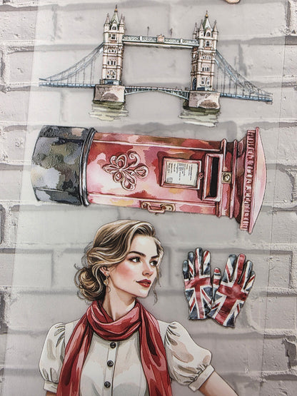 PET Tape 3D Stickerband London 7cm x 1,50m