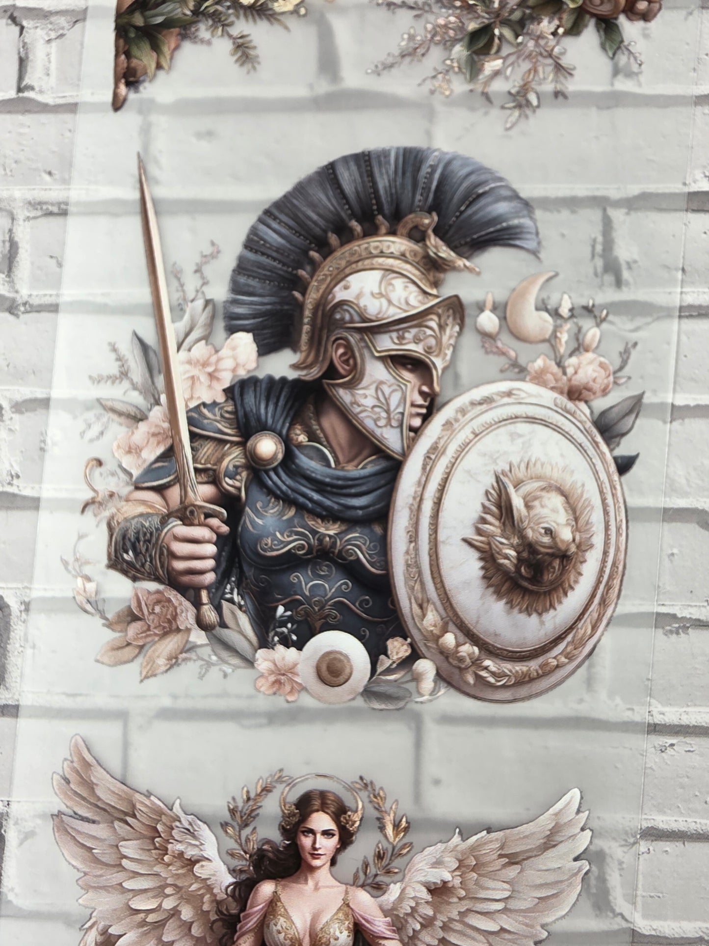 PET Tape 3D Stickerband NickisCollageArt Greek Mythologie 7cm x 1,50m