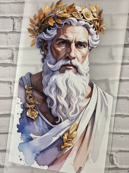 PET Tape 3D Stickerband NickisCollageArt Greek figures 7cm x 1,50m