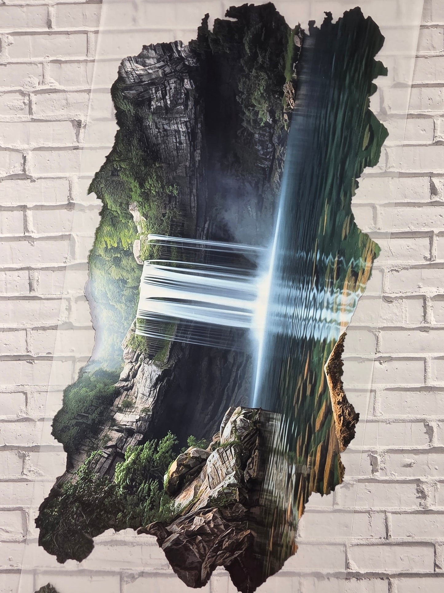 PET Tape XL 3D Stickerband Waterfalls 12cm x 1,50m