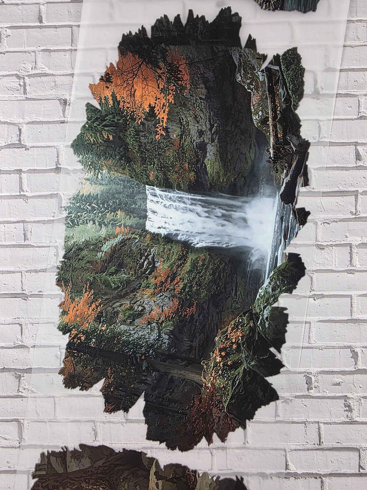 PET Tape XL 3D Stickerband Waterfalls 12cm x 1,50m