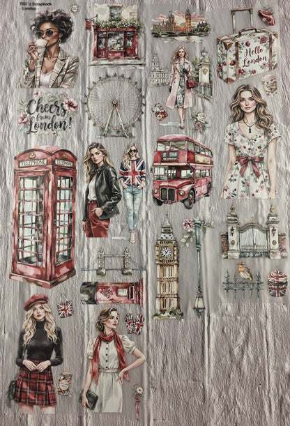 PET Tape 3D Stickerband London 7cm x 1,50m