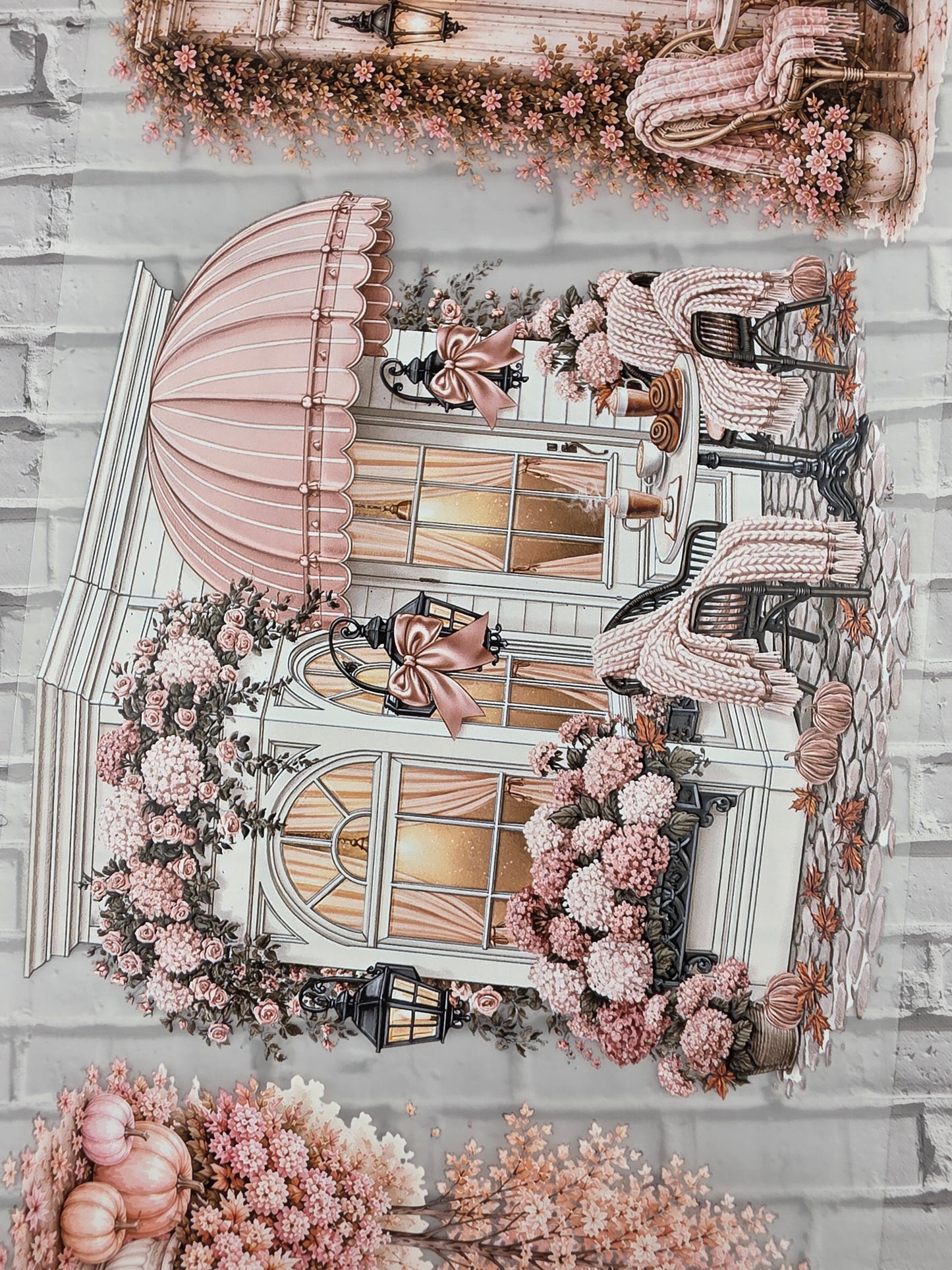 PET Tape XL 3D Stickerband Lovely Autumn 12cm x 1,50m