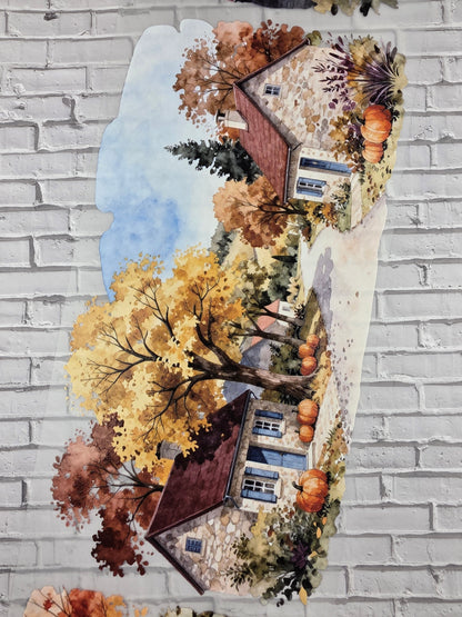 PET Tape XL 3D Stickerband Autumn Walk backgrounds 12cm x 1,50m