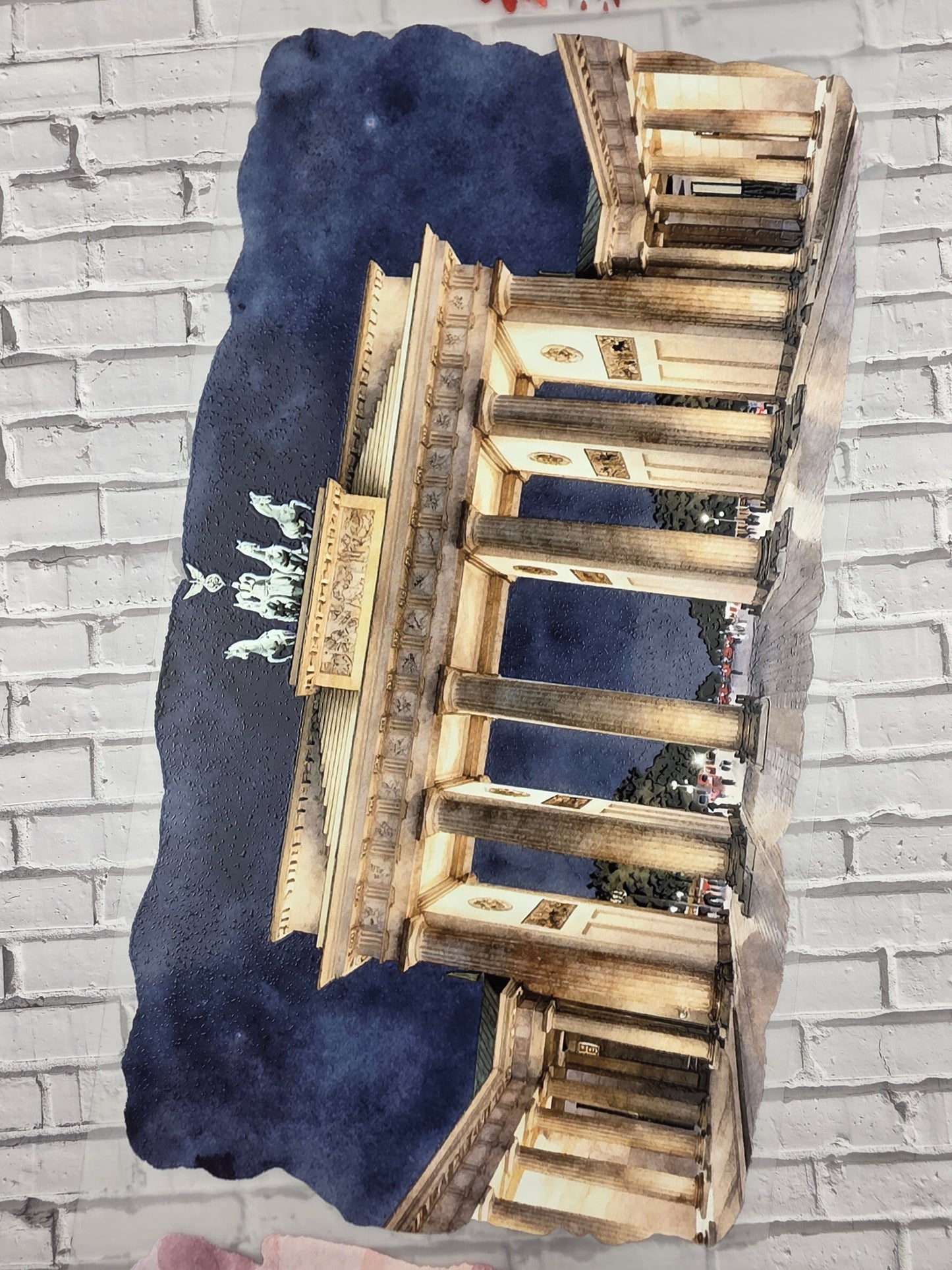PET Tape XL 3D Stickerband Berlin backgrounds 12cm x 1,50m