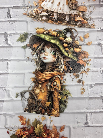 PET Tape 3D Stickerband Fairy Autumn 7cm x 1,50m