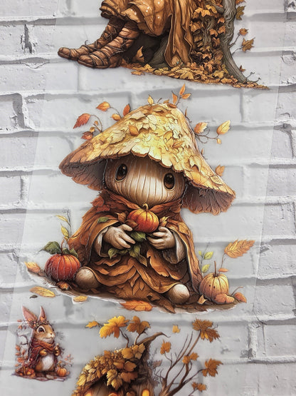 PET Tape 3D Stickerband Fairy Autumn 7cm x 1,50m