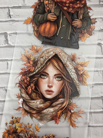 PET Tape 3D Stickerband Fairy Autumn 7cm x 1,50m