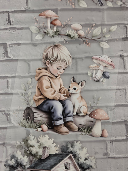 PET Tape 3D Stickerband Forest Stories 7cm x 1,50m