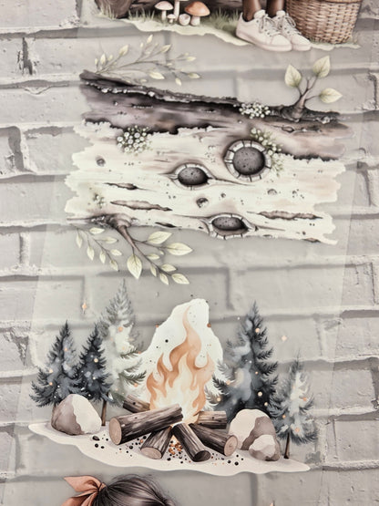 PET Tape 3D Stickerband Forest Stories 7cm x 1,50m