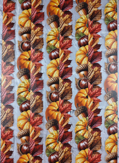 PET Tape 3D Stickerband Autumn Border 7cm x 1,50m