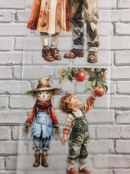 PET Tape matt 3D Stickerband Apple Harvest 7cm x 1,50m