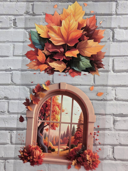 PET Tape clear 3D Stickerband Rosi´s Autumn Vibes 7cm x 2,00m