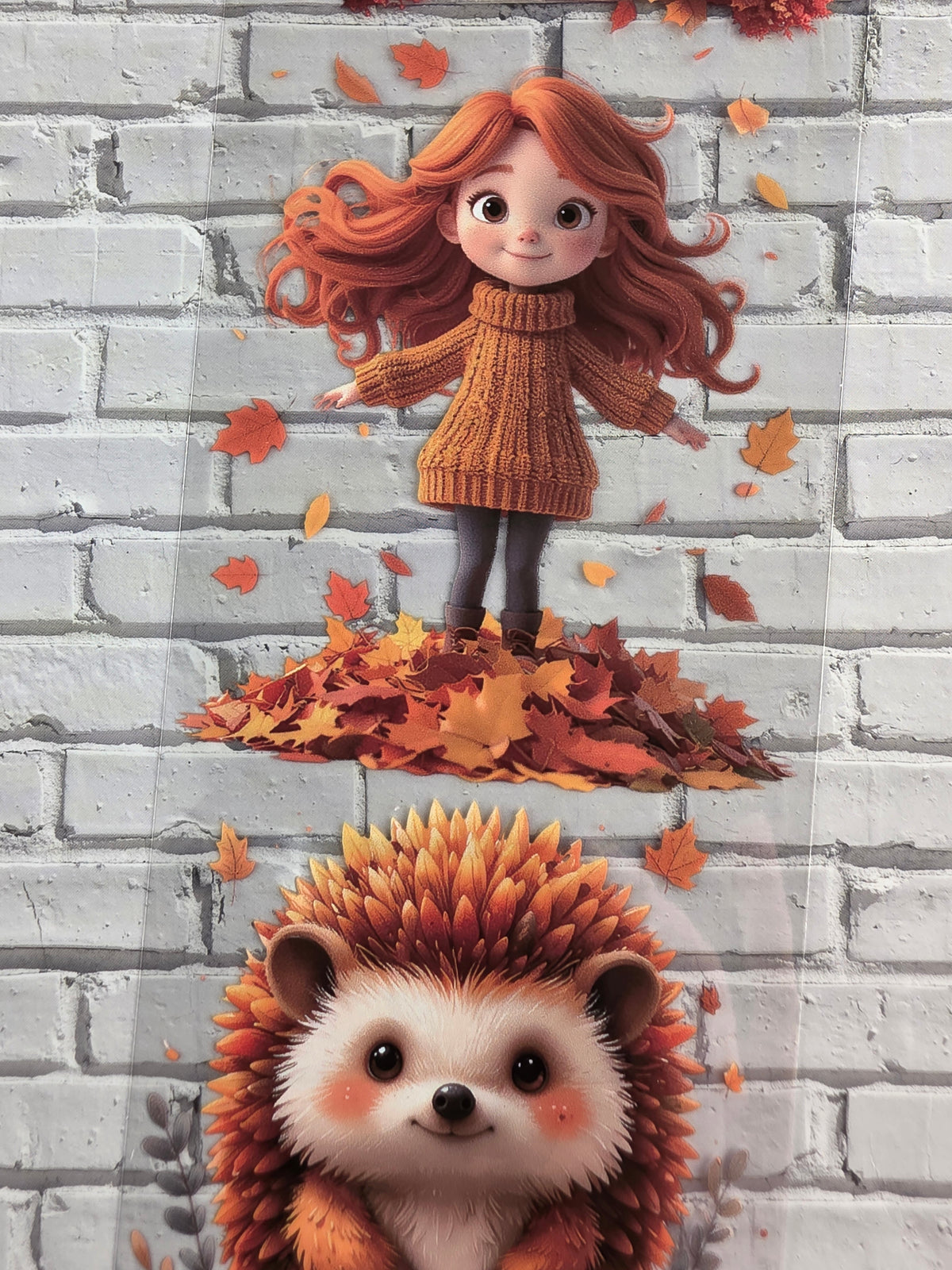 PET Tape clear 3D Stickerband Rosi´s Autumn Vibes 7cm x 2,00m