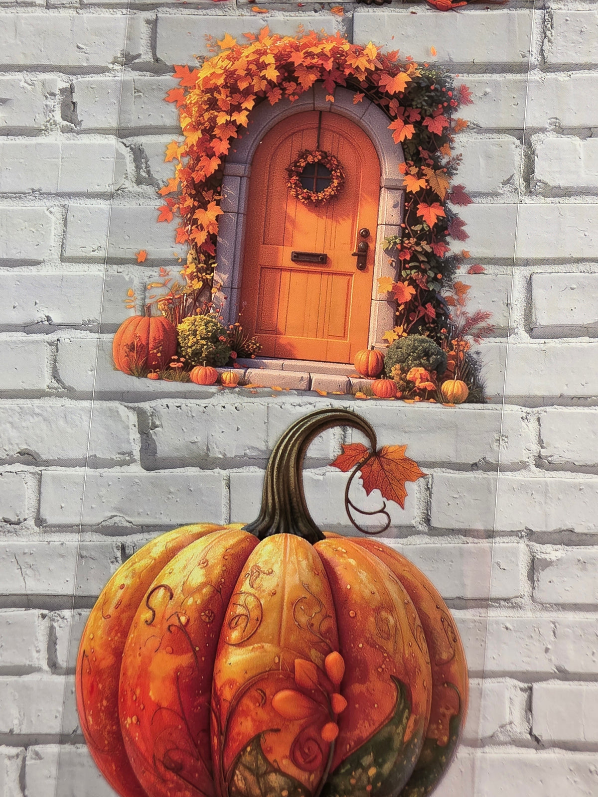 PET Tape clear 3D Stickerband Rosi´s Autumn Vibes 7cm x 2,00m