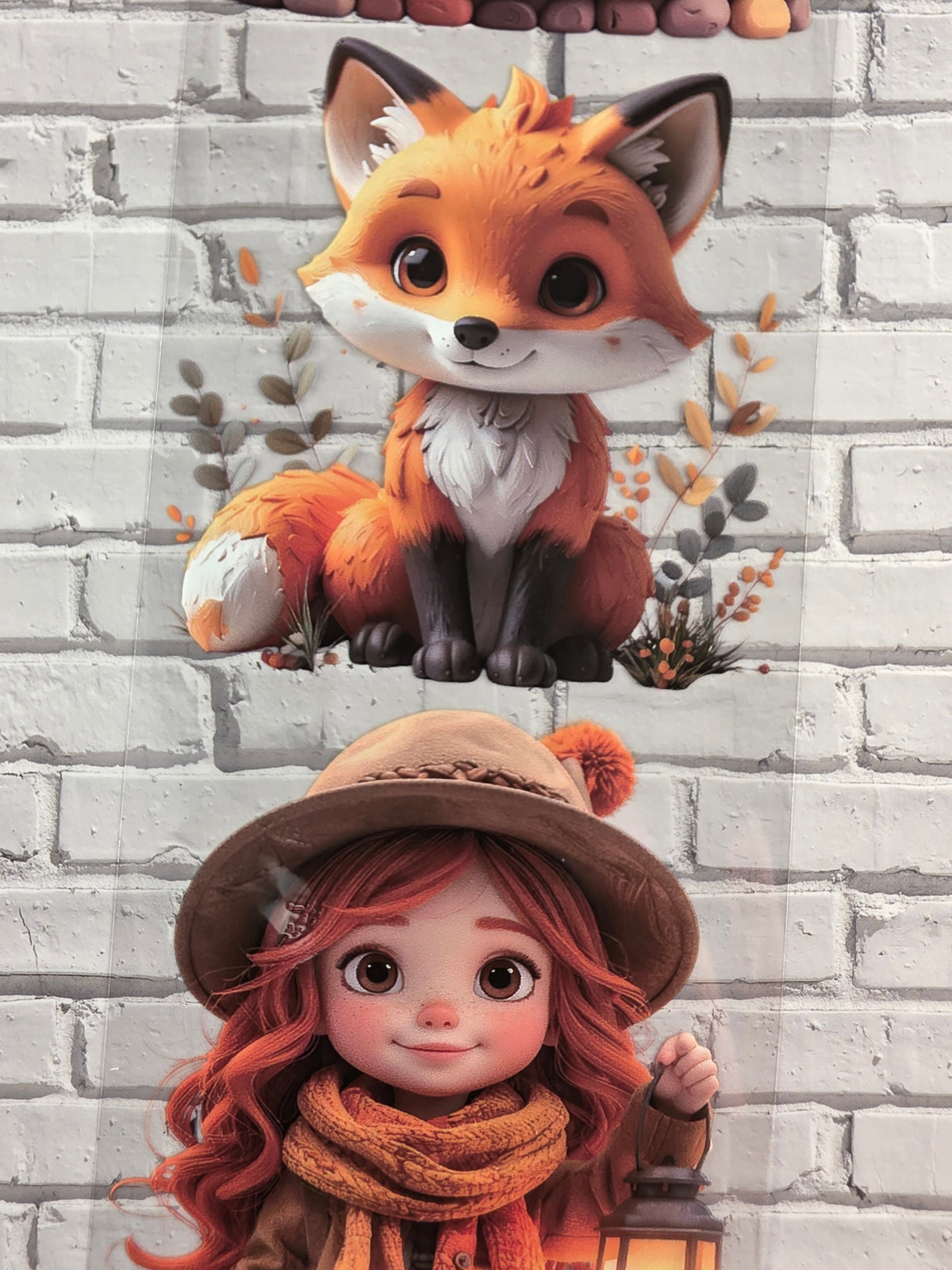 PET Tape clear 3D Stickerband Rosi´s Autumn Vibes 7cm x 2,00m