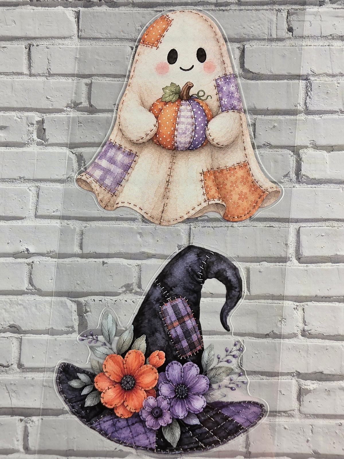 PET Tape clear PRE-CUT 3D Stickerband Halloween Patchwork 7cm x 2,00m