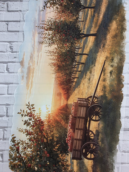 XL PET Tape matt 3D Stickerband Apple Harvest backgrounds 12cm x 1,50m