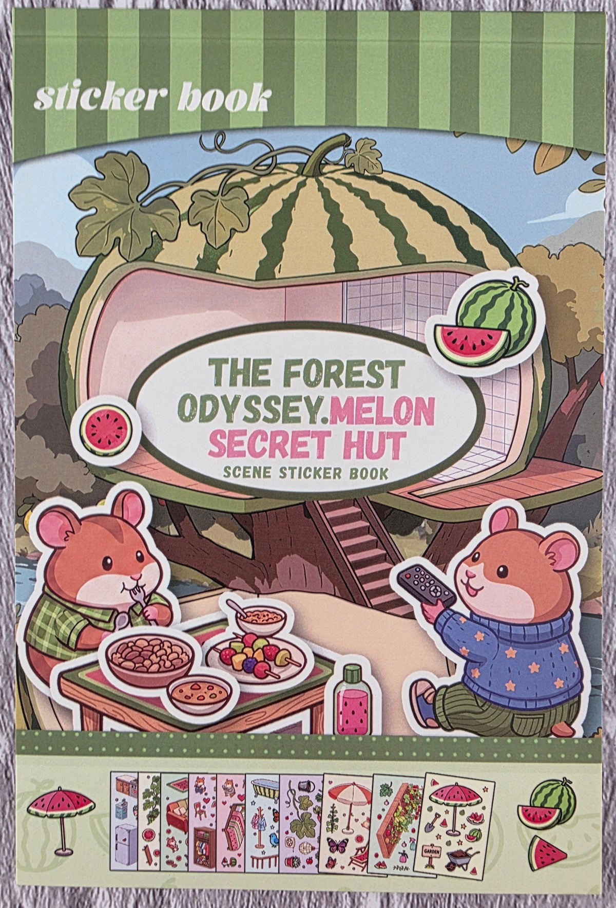 3D Scene Sticker "The Forest Odyssey" Deco DIY