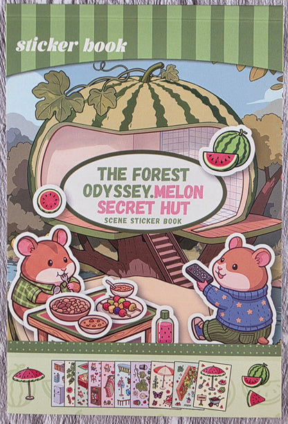 3D Scene Sticker "The Forest Odyssey" Deco DIY