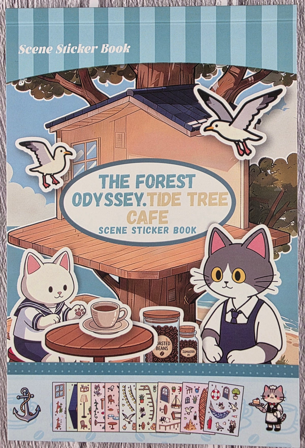 3D Scene Sticker "The Forest Odyssey" Deco DIY