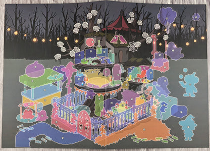 3D Scene Sticker "The Forest Odyssey" Deco DIY