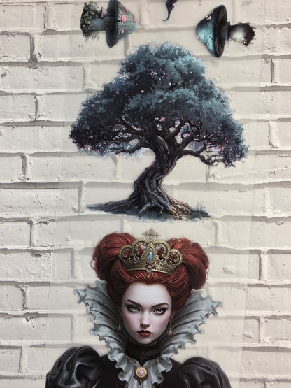 PET Tape matt 3D Stickerband Wonderland with Alice 7cm x 1,50m