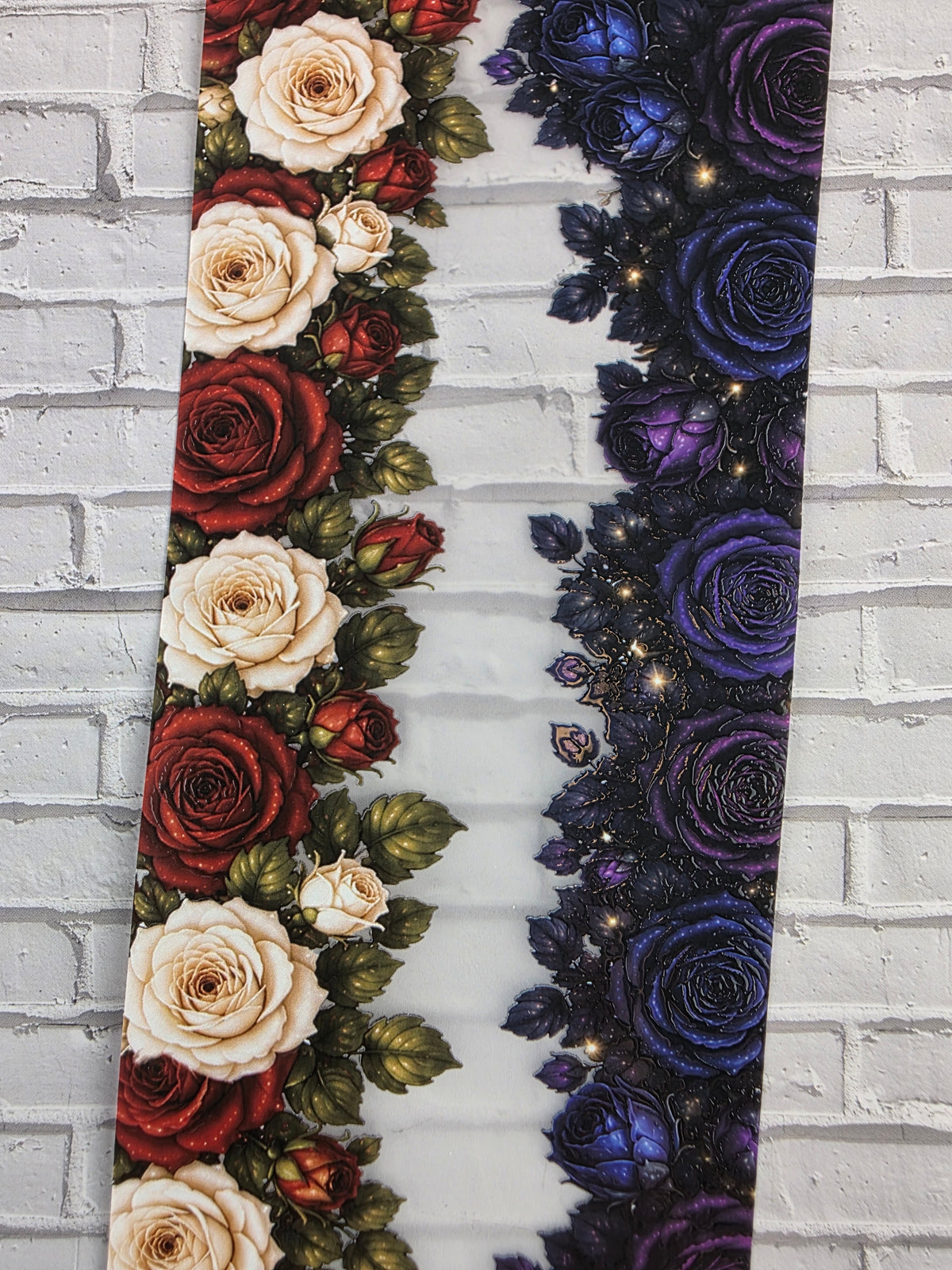 PET Tape matt 3D Stickerband Oljumi Art Flower Border Wonderland 7cm x 1,50m