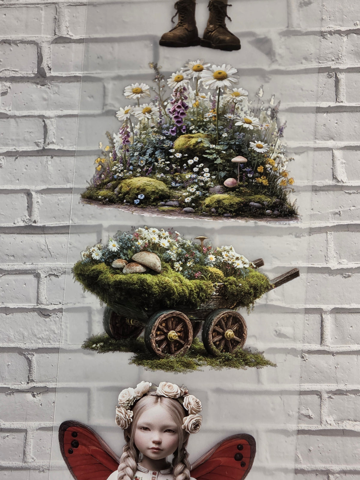 PET Tape matt 3D Stickerband Woodland Wayfarers 7cm x 1,50m