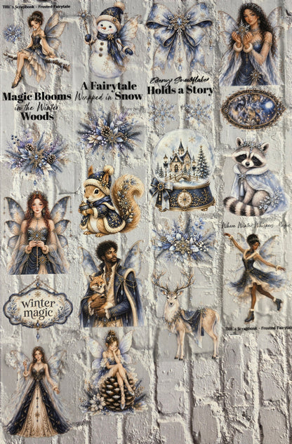 PET Tape matt 3D Stickerband Frosted Fairytale 7cm x 1,50m