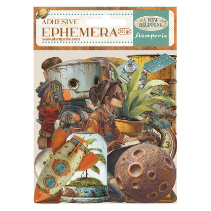 Stamperia Ephemera - A New Beginning selbstklebende Papierauschnitte