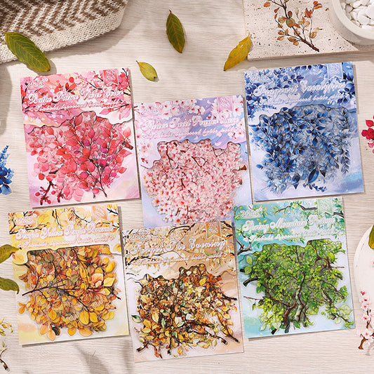 20 Stück Sticker Pack "Zweige / Branches" Aufkleber