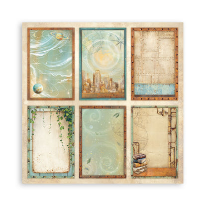 Stamperia Scrapbooking Block - A New Beginning - 30,5x30,5cm 10 Blatt Paper Pad