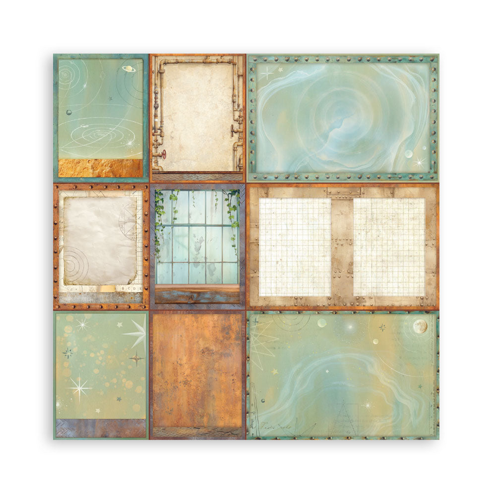 Stamperia Scrapbooking Block - A New Beginning - 30,5x30,5cm 10 Blatt Paper Pad