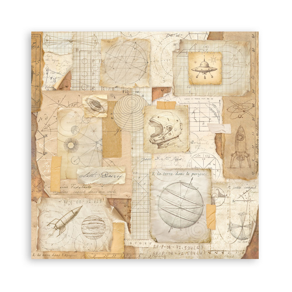 Stamperia Scrapbooking Block - A New Beginning - 30,5x30,5cm 10 Blatt Paper Pad