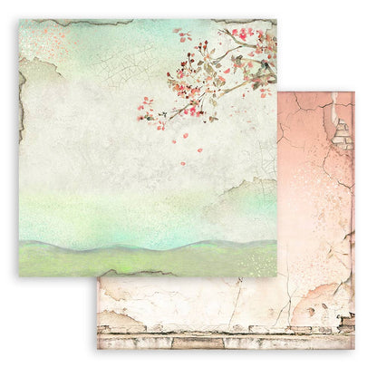 Stamperia Scrapbooking Block - House of Roses - 30,5x30,5cm 10 Blatt Paper Pad