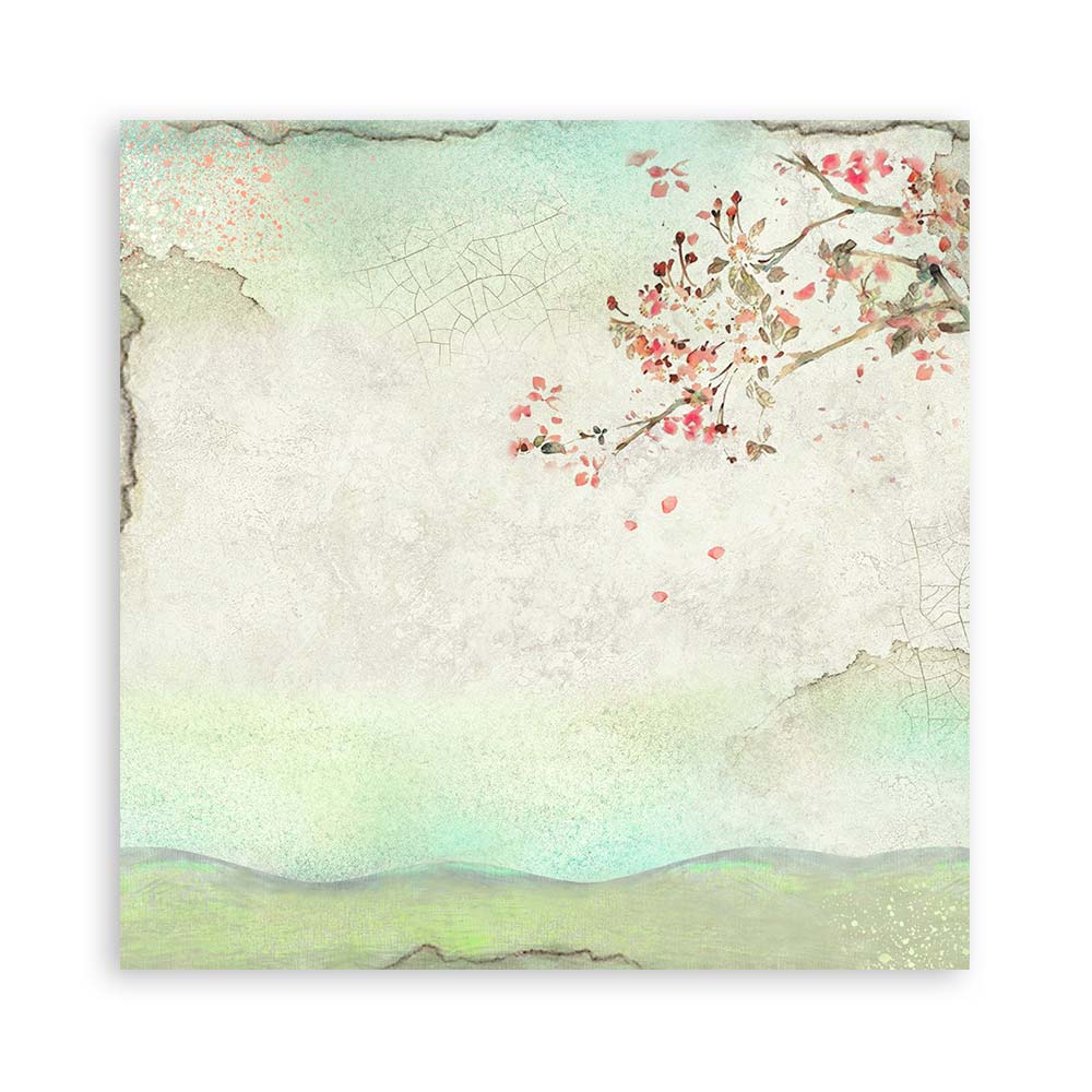 Stamperia Scrapbooking Block - House of Roses - 30,5x30,5cm 10 Blatt Paper Pad