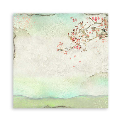 Stamperia Scrapbooking Block - House of Roses - 30,5x30,5cm 10 Blatt Paper Pad