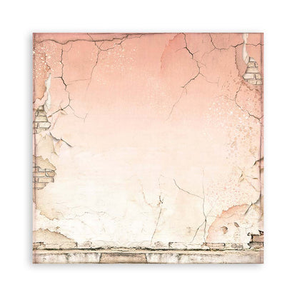 Stamperia Scrapbooking Block - House of Roses - 30,5x30,5cm 10 Blatt Paper Pad