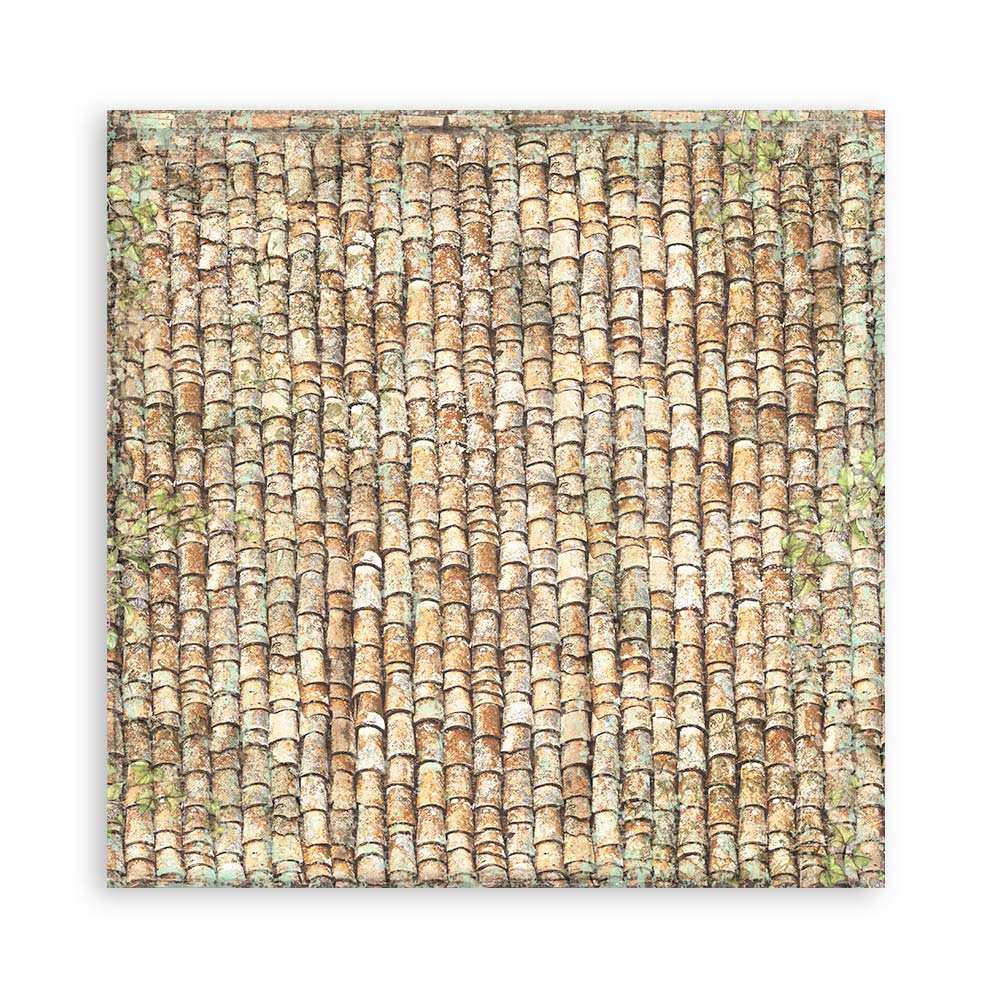 Stamperia Scrapbooking Block - House of Roses - 30,5x30,5cm 10 Blatt Paper Pad