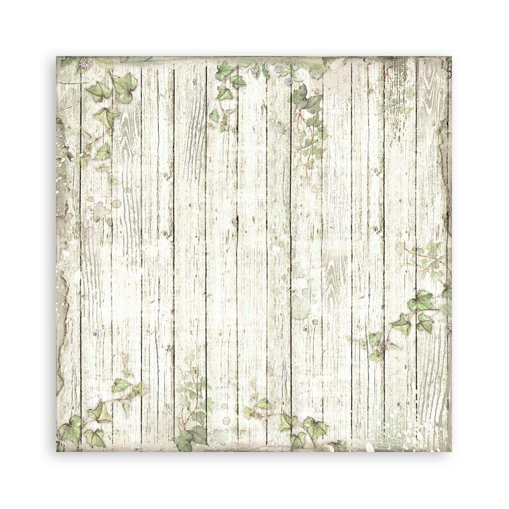 Stamperia Scrapbooking Block - House of Roses - 30,5x30,5cm 10 Blatt Paper Pad
