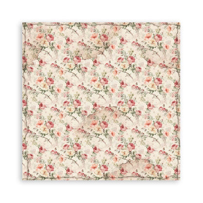 Stamperia Scrapbooking Block - House of Roses - 30,5x30,5cm 10 Blatt Paper Pad