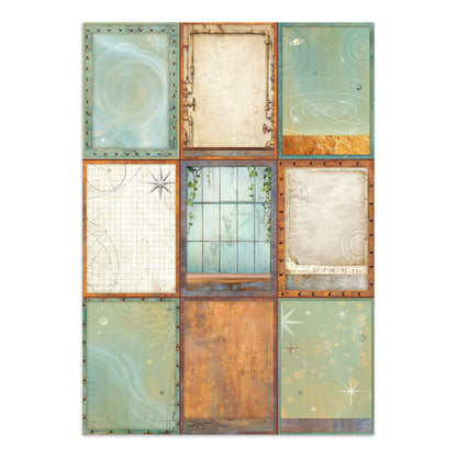 Stamperia Junk Journal - A New Beginning - 21x29,7cm - Backgrounds - Sticker - Cut Outs
