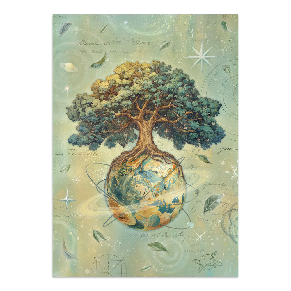 Stamperia Junk Journal - A New Beginning - 21x29,7cm - Backgrounds - Sticker - Cut Outs